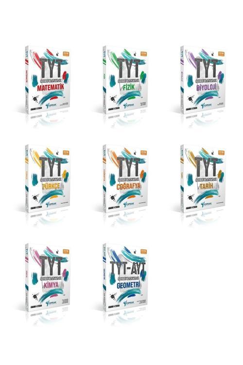 Toprak 2024 Tyt Soru Bankası Seti 8 Kitap 2023