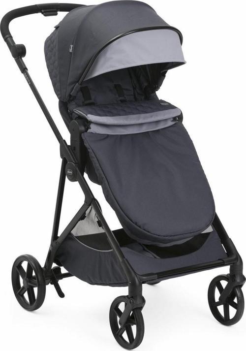 Seety Çift Yönlü Bebek Arabası - Boston Grey