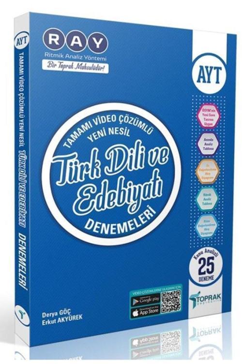 Toprak Ayt Türk Dili Ve Edebiyatı Deneme Kitabı (25'Li)