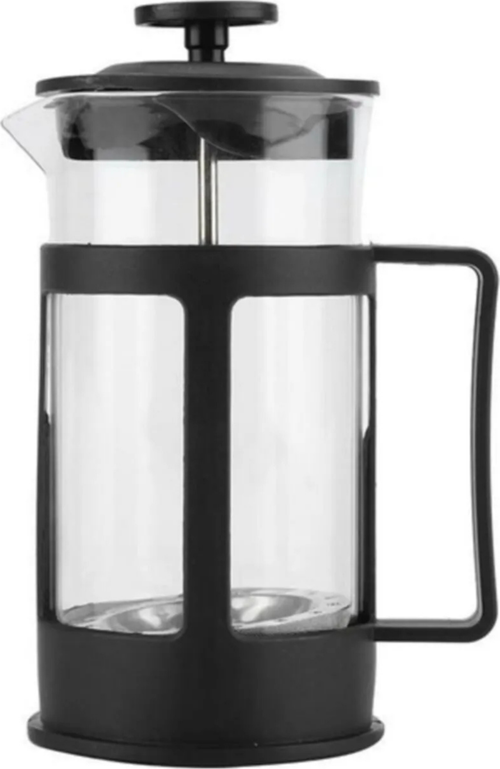 600 ml French Press Süzgeçli Çay ve Kahve Kupası – Isıya Dayanıklı Cam, Pratik Demleme, Şık Tasarım