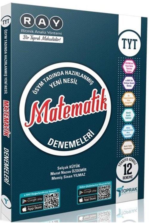 Toprak Tyt Matematik Deneme Kitabı (12'Li)