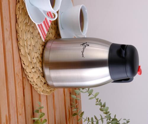 Paslanmaz Çelik Çay Termosu 2 Litre | 12-24 Saat Soğuk, 8-12 Saat Sıcak Tutma | Paslanmaz Çelik | 1200A