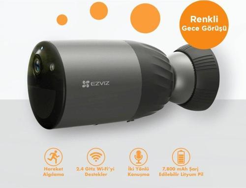 CS-BC1C 4mp Bataryalı Wifi Dış Ortam Bullet Ip Kamera