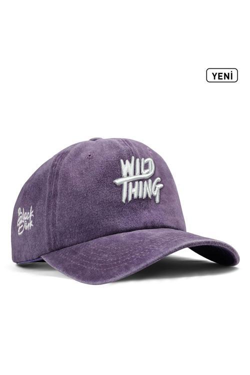 Vintage (Eskitme) Baseball Unisex Wild Thing Mor Şapka (Cap)
