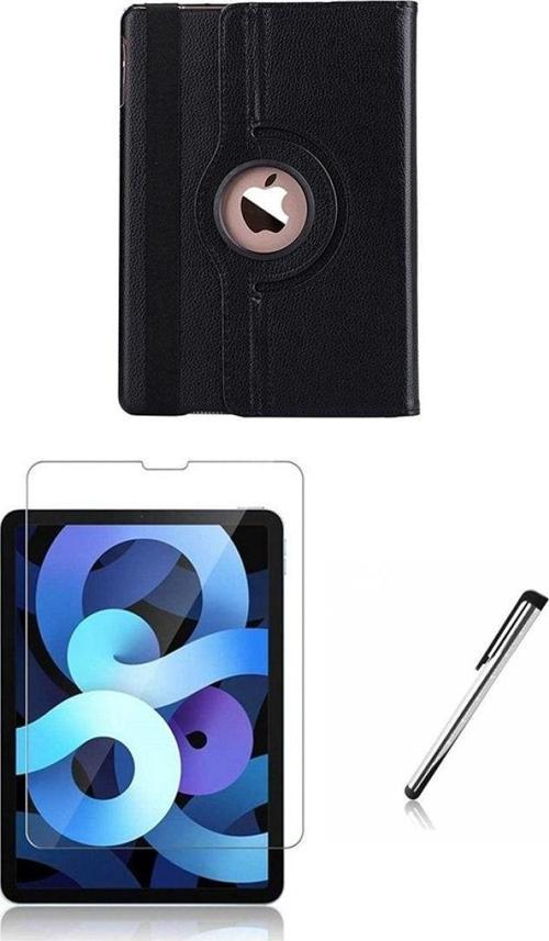 Apple Ipad Air4 Ve Air5 10.9 Inc 2020 2022 Uyumlu 360 Dönebilen Kılıf Ekran Koruyucu Kalem Set