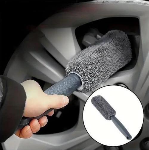 28 cm Mikrofiber Jant Temizleme Fırçası Yumuşak Çizmez Araba Motosiklet Lastik Yıkama Bakım Süngeri