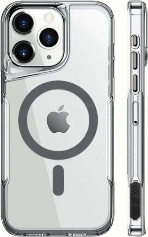 Apple Iphone 16 Pro Max Uyumlu Kılıf Renkli Magsafe Wireless Darbe Emici Şeffaf Silikon Kapak