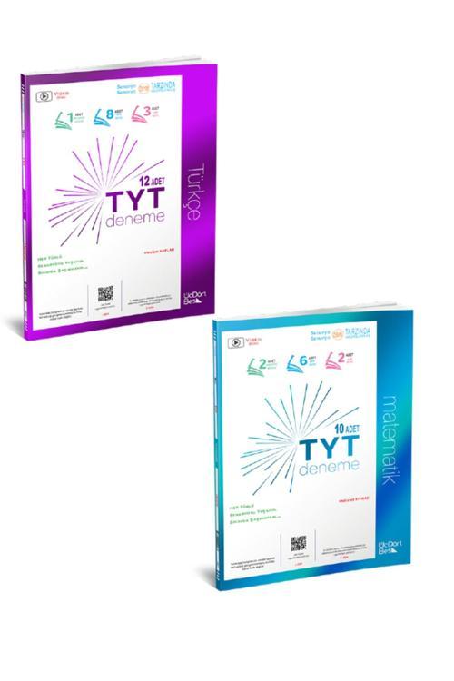 345 Tyt 12’li Türkçe Deneme 2023 + Yks Tyt Matematik 10 Deneme