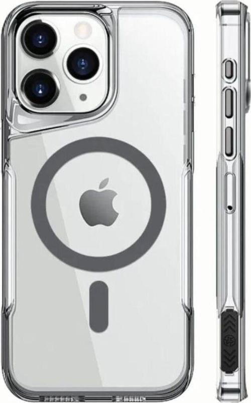 Apple Iphone 16 Uyumlu Kılıf Renkli Magsafe Wireless Darbe Emici Şeffaf Silikon Kapak