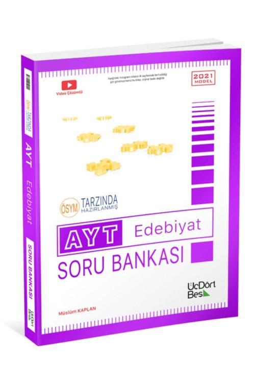 345 Yayınları Ayt Edebiyat Soru Bankası 2021