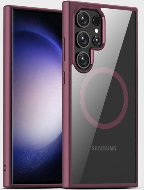 Samsung Galaxy S24 Ultra Uyumlu Orijinal Premium Magsafe Wireless Şarj Özellikli Kılıf