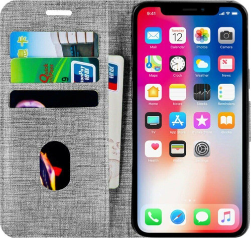 Xiaomi Redmi Note 9S Kartvizitli Cüzdan Kılıf