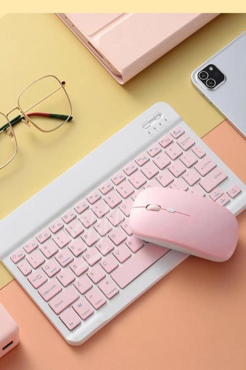 Samsung Galaxy Tab S6 Lite Sm-P610 Uyumlu Bluetooth Klavye Mouse Set