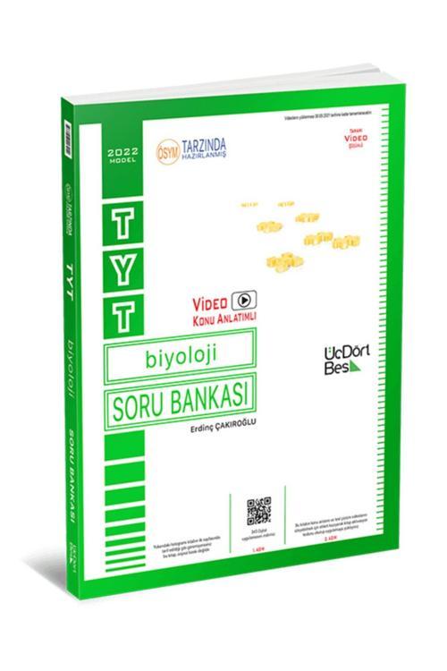 Tyt Biyoloji Soru Bankası Üç Dört Beş Yayınları