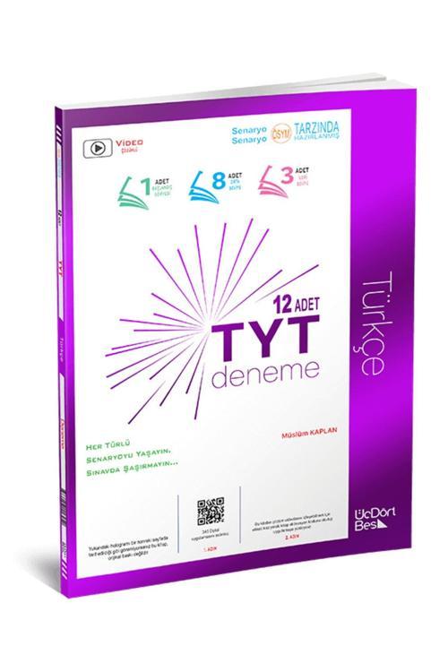 Üç Dört Beş 345 Tyt Türkçe Deneme 2023