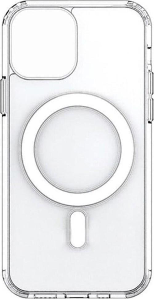 Elvita Apple iPhone 13 Magsafe Uyumlu Kılıf (Kablosuz Şarj Cihazına Uyumlu )