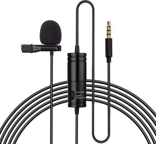 MIC-400 Metal Mandallı Yaka Fotoğraf Makinesi Mikrofonu