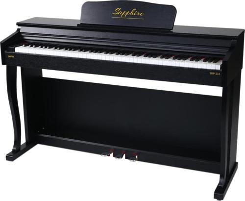 Sapphire SDP-215 BK Çekiç Aksiyonlu 88 Tuşlu Dijital Piyano