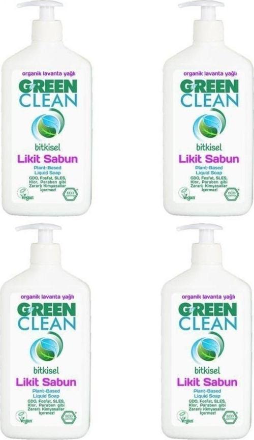 Organik Portakal Yağlı Likit Sabun 500 ml 4'lü Set
