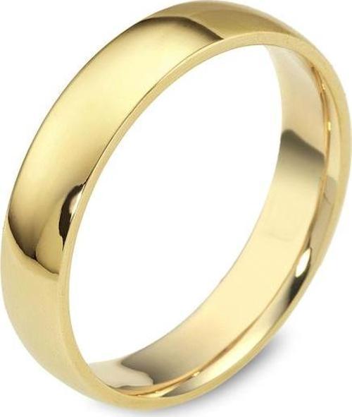 4 mm Oval Klasik Alyans KLA13