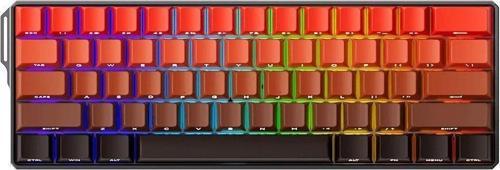 MONSGEEK FUN60 Ultra Shine-Through Blaze Gradient Hall Effect Manyetik Switch ARGB Hotswap Mekanik Gaming Klavye