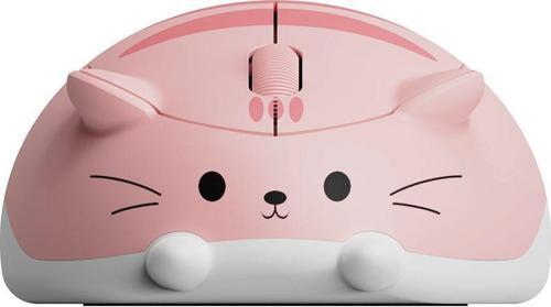 x Waigua Cat Pink Angie Kablosuz Simetrik Mouse
