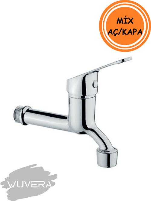 Mix Aç/Kapa Ara Musluk – TSE Belgeli, %100 Pirinç Gövde & Parlak Krom Kaplama
