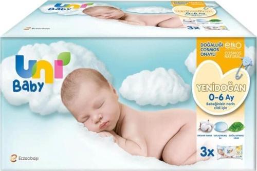 Yenidoğan Islak Mendil 3x40lı 0-6 Ay