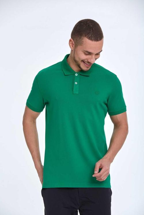 Walker Polo Erkek Tişört Yeşil
