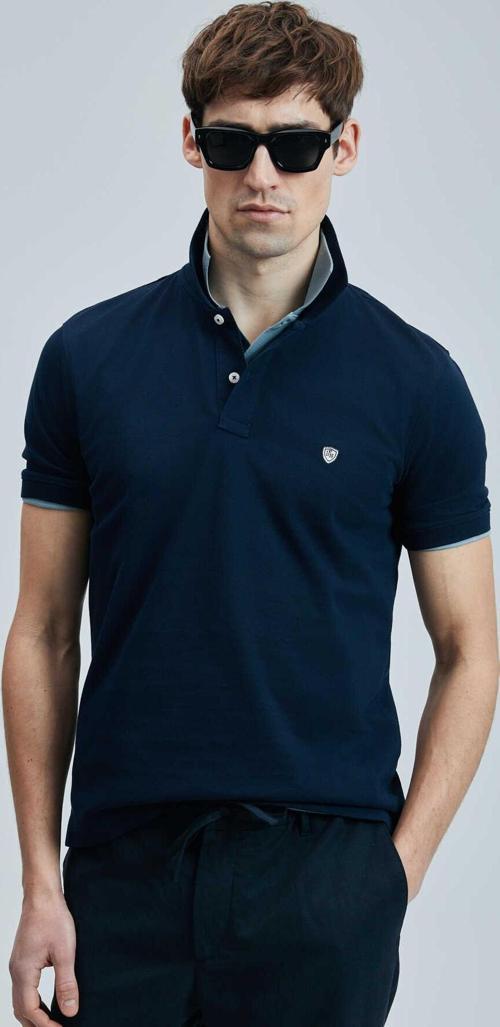 Laon Smart Erkek Polo Tişört Lacivert