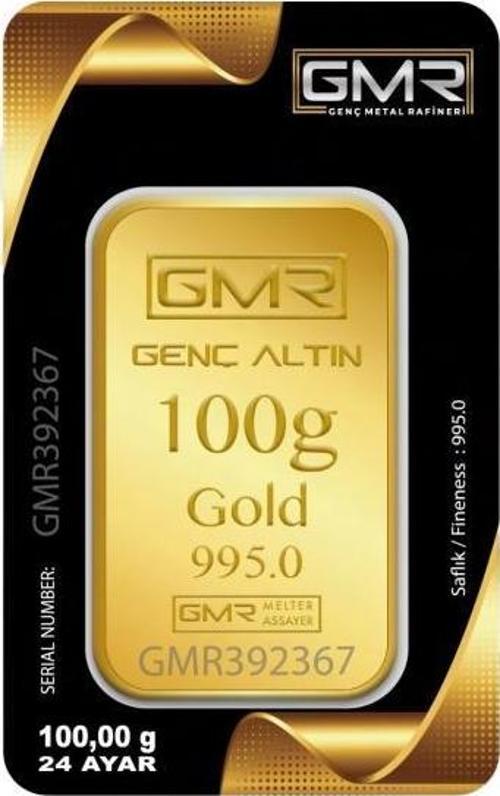 RimaGold 100 gr 24 Ayar GMR Gram Altın