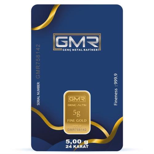 RimaGold 5 gr 24 Ayar 999.9 Milyem GMR Gram Altın