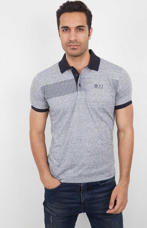 Sean Polo Erkek Tişört Füme