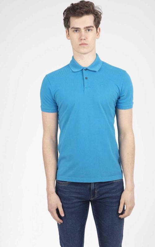 Parker Polo Erkek Tişört Turkuaz