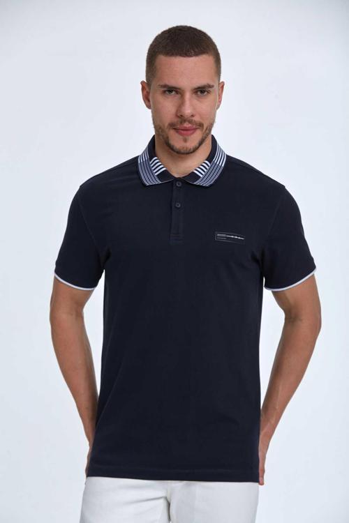 James Polo Erkek Tişört Lacivert