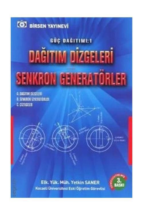 Dağıtım Dizgeleri Senkron Generatörler - Yetkin Saner