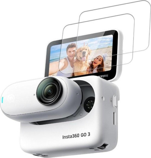 Insta360 Go 3 Uyumlu 2 Adet Şeffaf hidrojel Ekran Film Nano Jelatini