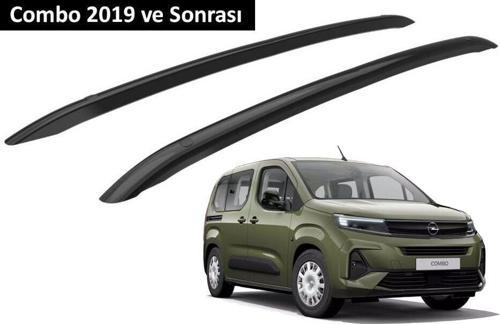 Opel Combo 2019 ve Sonrası Orjinal Tip OEM Tavan Çıtası (Siyah Renk)