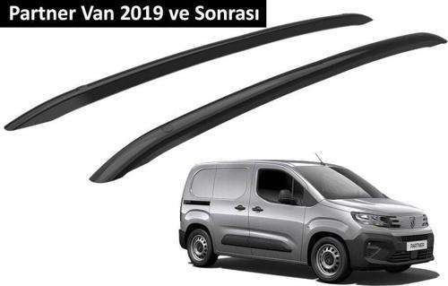 Peugeot Partner Van 2019 ve Sonrası Orjinal Tip OEM Tavan Çıtası (Siyah Renk)