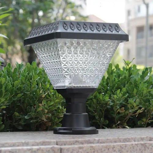 30 W Solar Kare Set Üstü Bahçe Aydınlatma Armatürü - Beyaz Işık (6500K) - Ip65 - Ct-7315