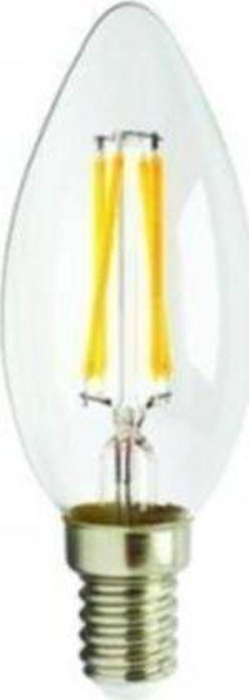4 Watt Edison Led Düz Buji Ampul E-14 3200K Gün Işığı Ct-4066 5'^Li Settir
