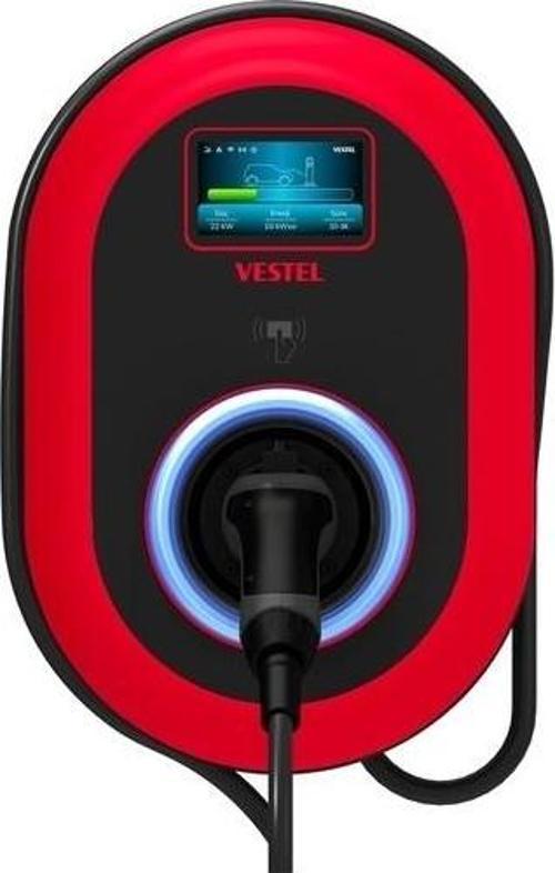 Elektrikli Araç Şarj Istasyonu EVC04 Smart 22KW + 5 MT HIMS Kablo
