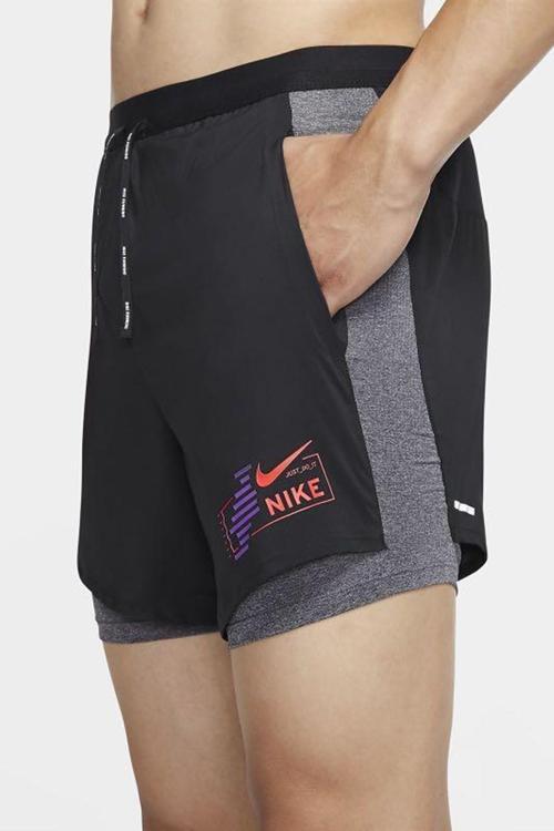 Flex Stride Future Fast Reflektörlü Erkek Şort Siyah
