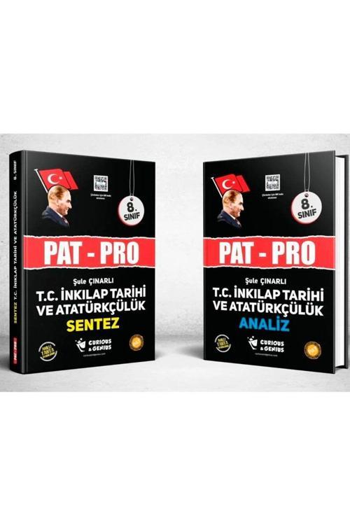 Curious & Genius Yayınları Curious&Genius Pat-Pro 8.Sınıf Inkılap Tarihi Ve Atatürkçülük Analiz–Sentez