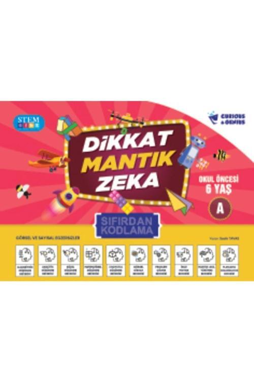 Curious&Genius Sıfırdan Kodlama Okul Öncesi Seti (A-B-C) 3 Kitap