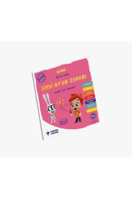 Curious&Genius Şimdi Oyun Zamanı - Briko Aktivite Kitabı - Keşfet, Üret, Dönüştür!