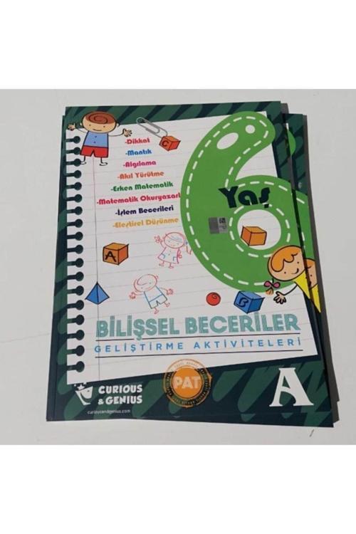 Curious&Genius Pat 6 Yaş Bilişsel Beceriler Geliştirme Aktivite Abc 3'Lü Set