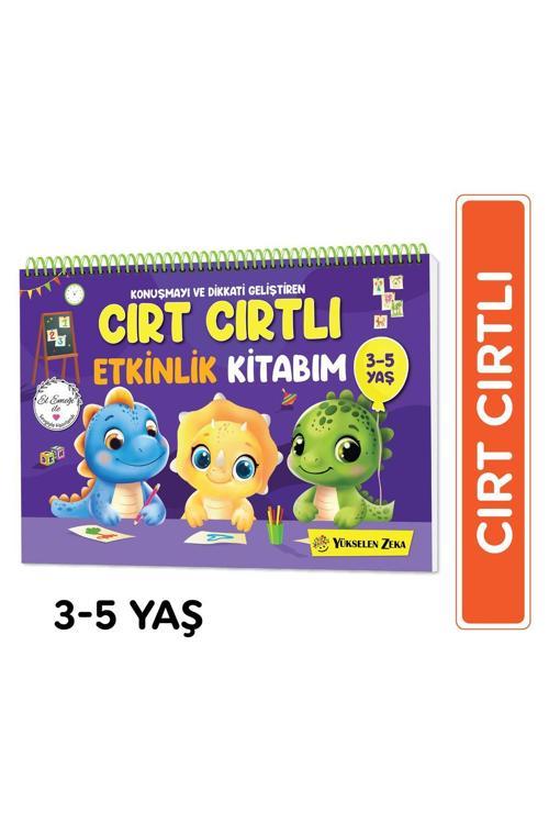 Yükselen Zeka 3-5 Yaş Cırt Cırtlı Etkinlik Kitabım