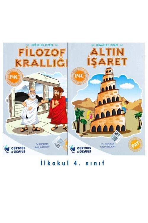 Curious&Genius 4.Sınıf Çocuklar Için Felsefe Serisi 2'Li Hikaye
