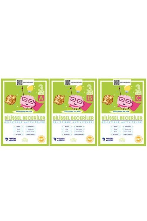 Curious&Genius Bilişsel Beceriler Geliştirme Aktiviteleri 3. Sınıf Seti (A-B-C) 3 Kitap Güncellenmiş Yeni Baskı